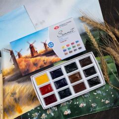 St. Petersburg Sonnet Suluboya Seti Plein Air 12 Renk