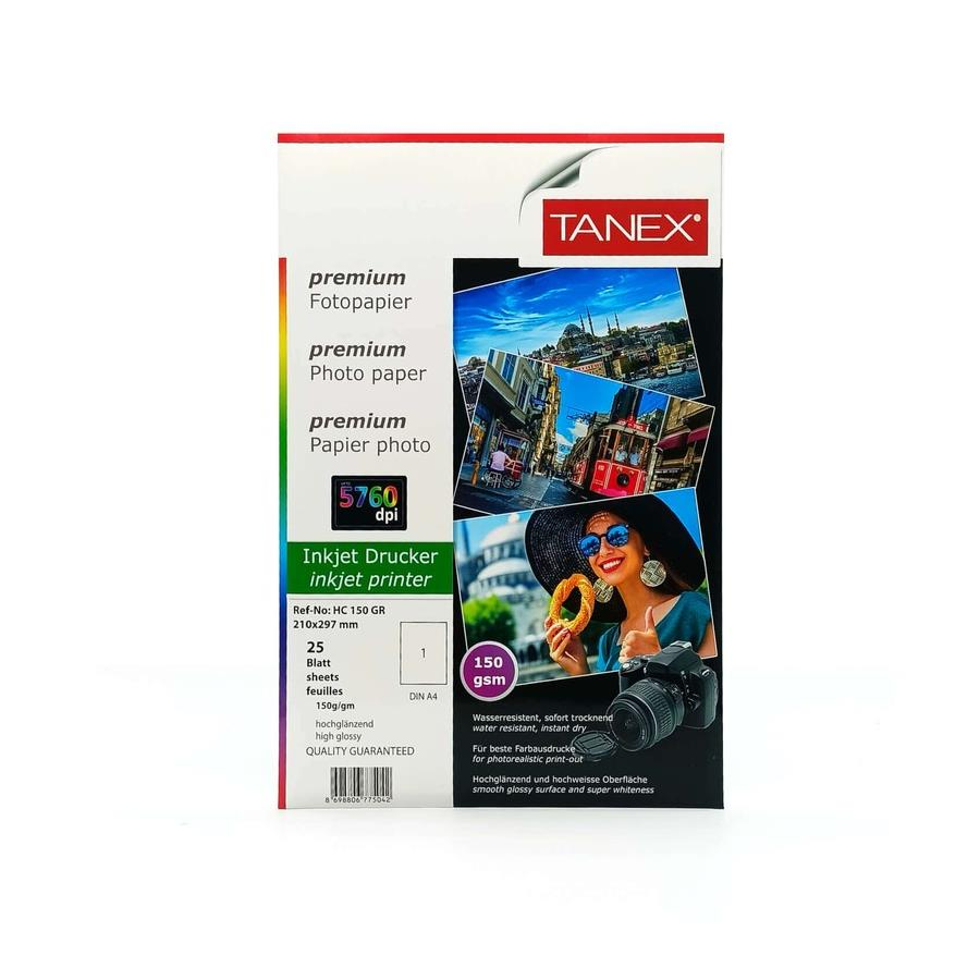 Fotograf Kagıdı 25 Yaprak 150Gr Tanex