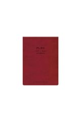 Gıpta Flex İplik Dikişli Deri Kapak Bloknot 16x16 100yp Noktalı Defter 4413