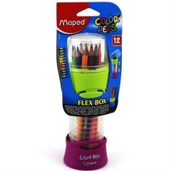 Maped Colorpeps 12 Renk K.Boya Flex Box 683212