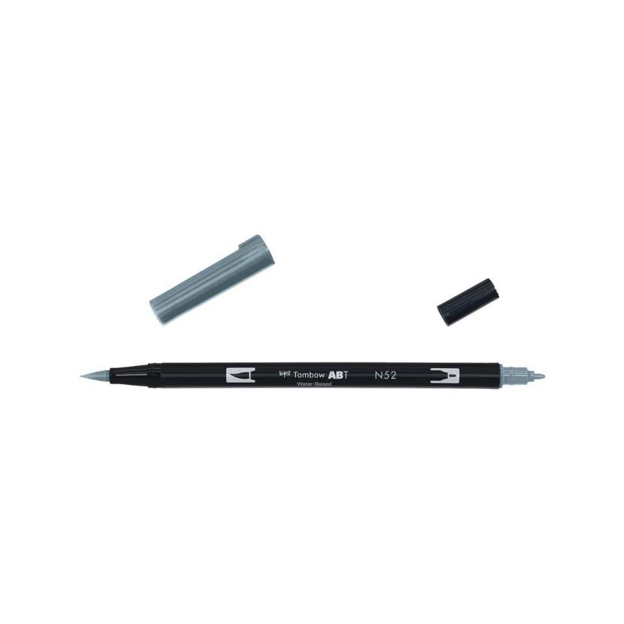 Tombow AB-T Dual Brush Pen Grafik Kalemi Cool Grav 8 N52