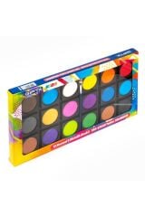 Gıpta Metalik Sulu Boya Tak Çıkart Tablet 45 mm 18 Renk