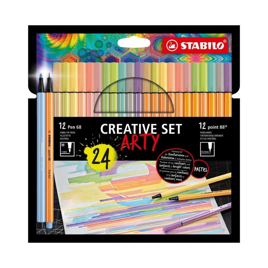 Stabilo Creative Set Arty 24lü Fineliner