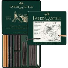 Faber-Castell Pitt M.Chrome İşlenmiş Kömür Seti