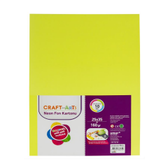 C&A 25X35 Fon Kartonu 120Gr 10Lu Paket