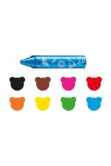 Carioca Jumbo Bebek Yumuşak Pastel Boya 8li 42892