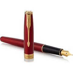 Parker Sonnet Lake Kırmızı GT Dolma Kalem F Uç 1931473