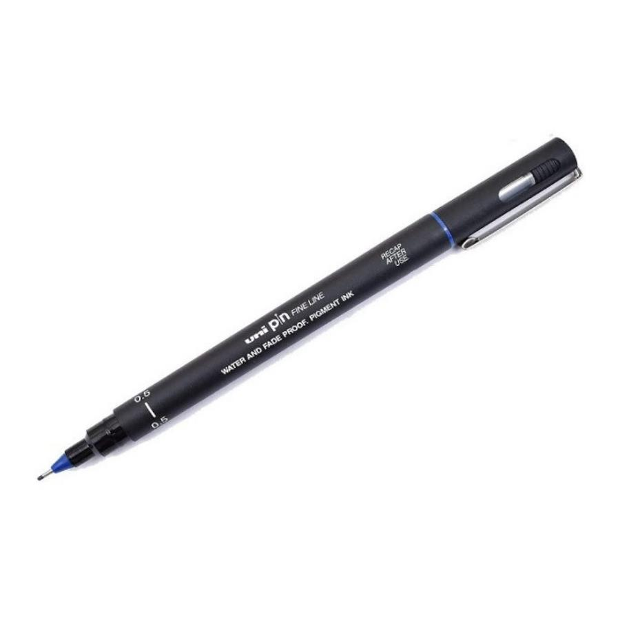 Uni PiN 0.5 fine line Akrilik Uçlu Kalem Mavi