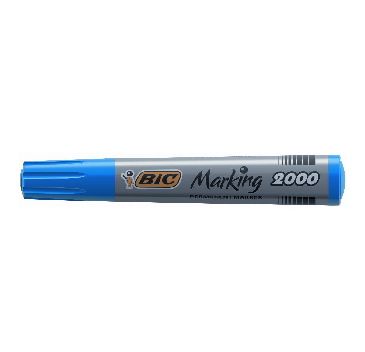 Bıc Markör Mavi Yuvarlak Uç 2000-06