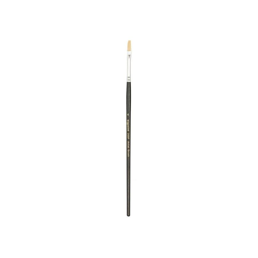 Bpf358F/04 Beyaz Dogal Kıl Duz Kesık Fırca