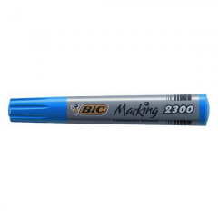 Bıc Markör Mavi Kesik Uç 2300-06