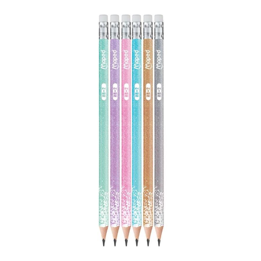 Maped Black Pep S Deco Glıtter Silgili HB