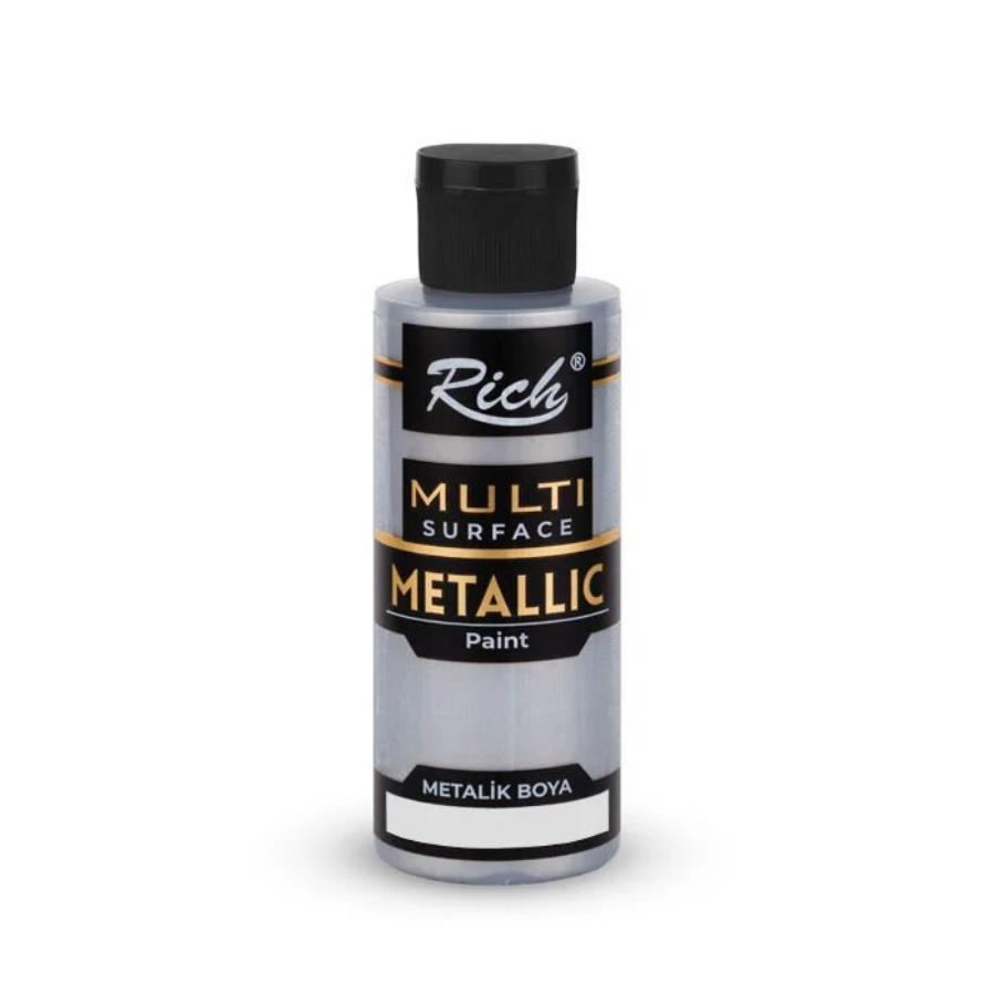 Multı Metalik Antik Gümüş 120Cc Akrılık Rıch