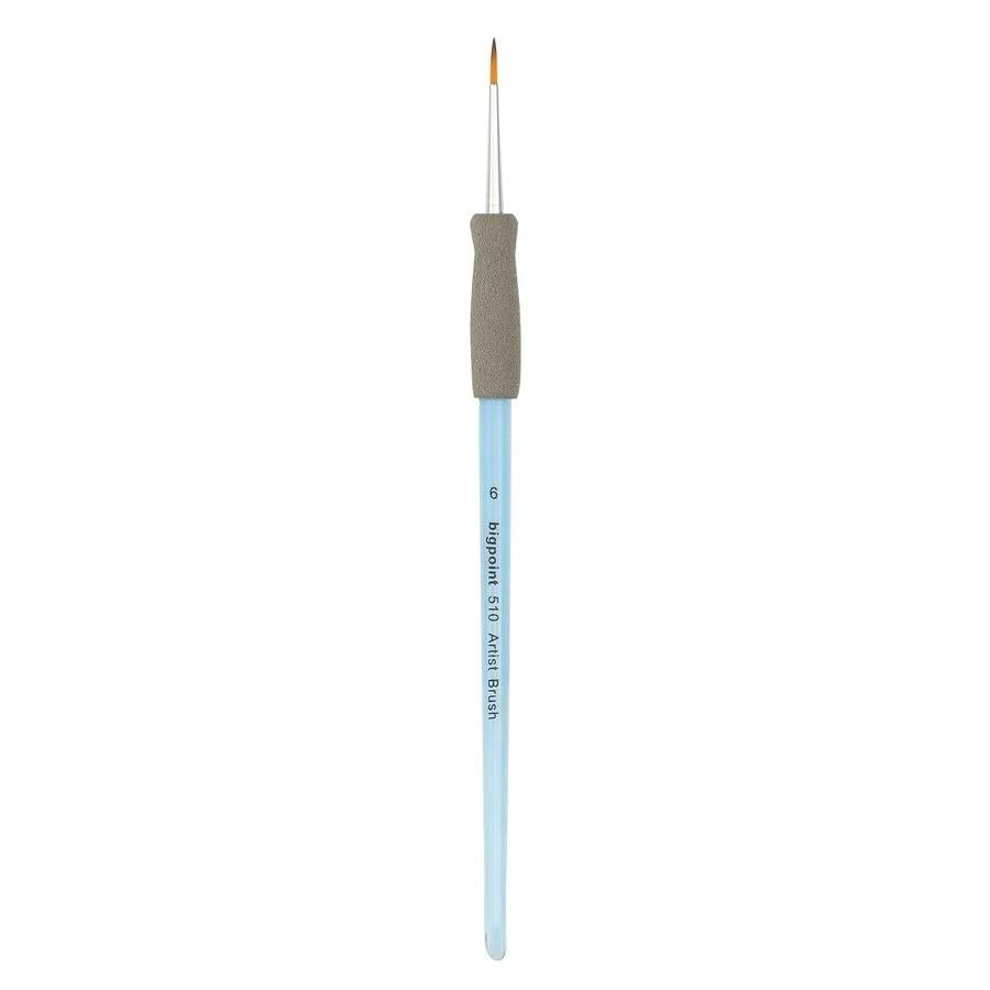 Bpf510/6 Sentetık Kıl Akrılık Sap Yuvarlak Fırca