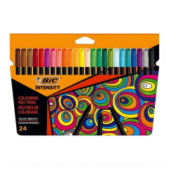 Bic Intensity Keçeli Boya Kalemi 24 Renk
