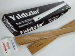 Ctv. 50 Cm Cetvel Ahşap Kod:123