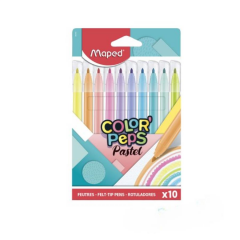 Maped 10lu Pastel Keceli Kalem 845469