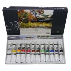 Marıes 12 Li Akrilik Boya