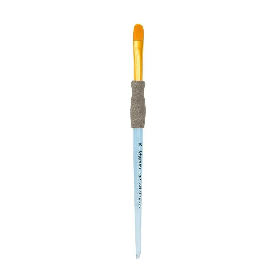 Bpf512/10 Sentetık Kıl Akrılık Sap Kedı Dılı Fırca