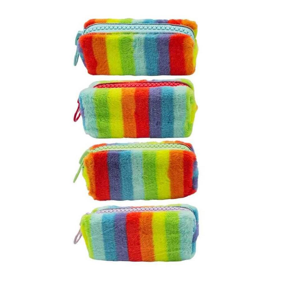 Unicus Big Zip Süper Rainbow Tavşan Tüyü Kalem Kutu XL