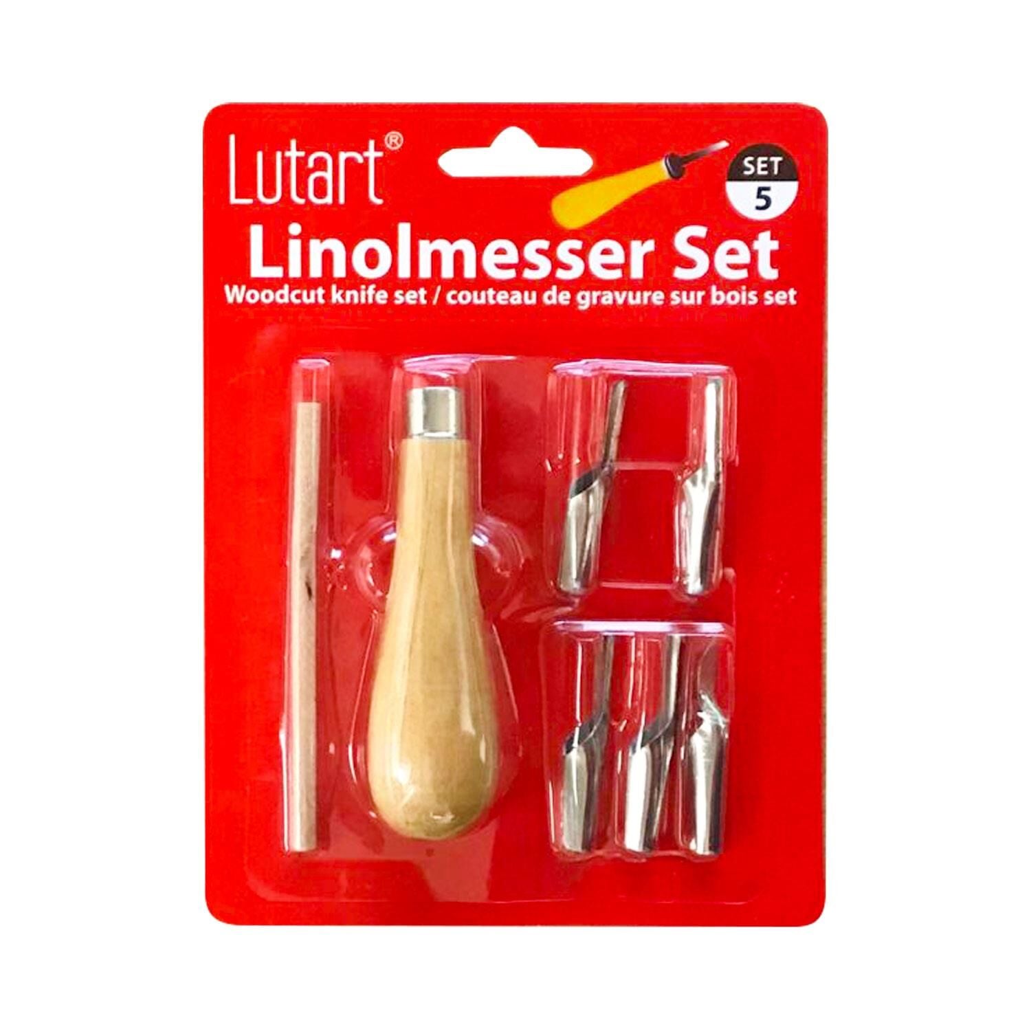 Lutart 5li Linol Oyma Seti 5526