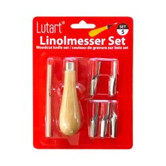Lutart 5li Linol Oyma Seti 5526
