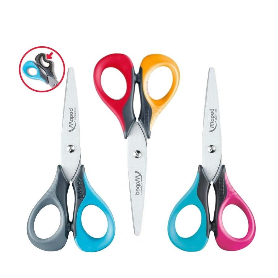 Maped Öğrenci Makası Sensoft Simetrik 13cm 169300