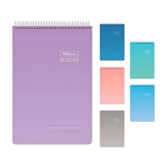 Gıpta TheBook Blocks 17X24 100yp Kareli Sp Sert Kapak Bloknot 5525