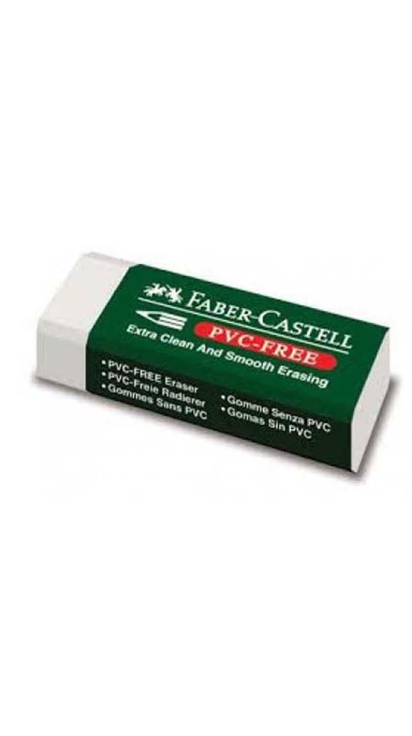 Faber-Castell 7085/20 Beyaz Silgi Pvc-Free