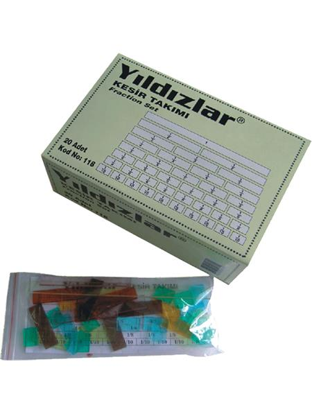Yıldız Kesir Takımı Kod:118