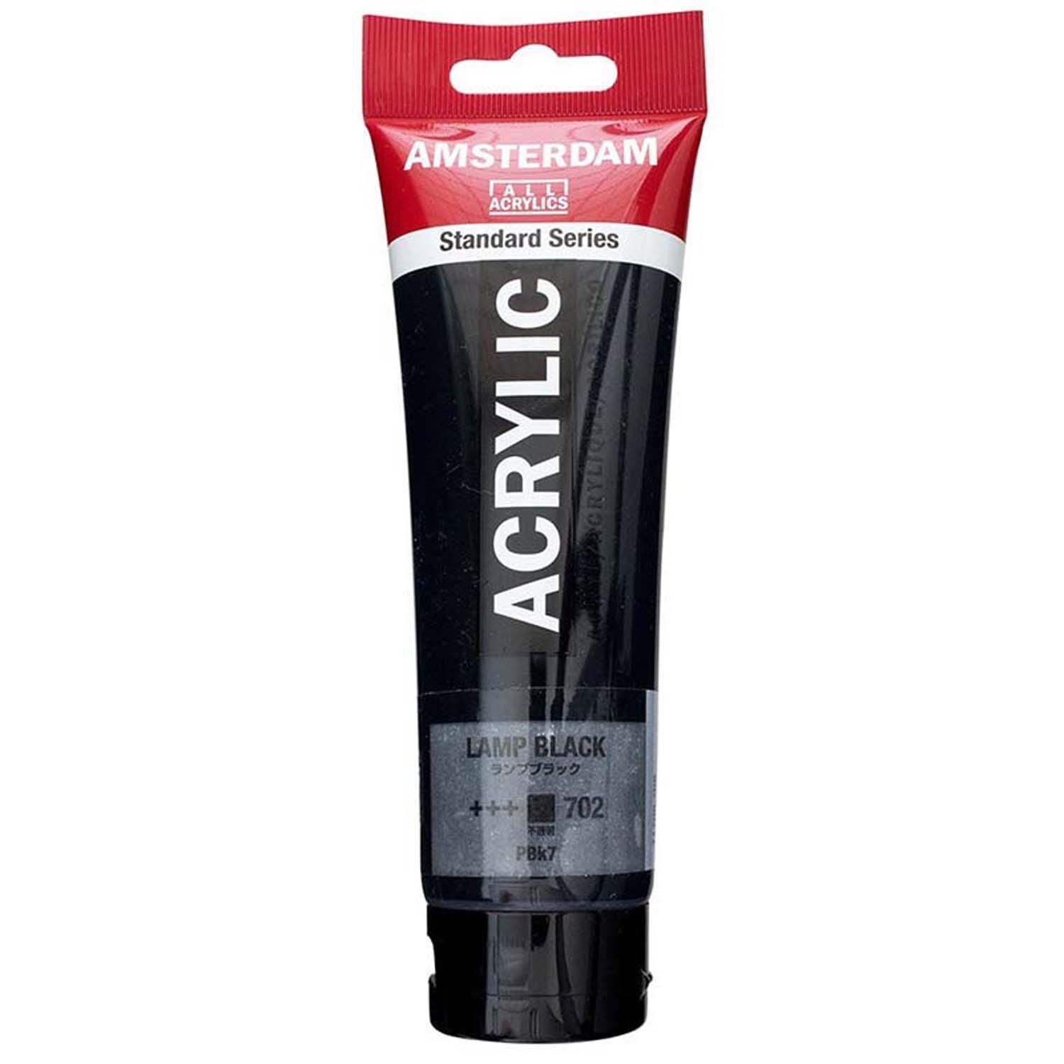 Amsterdam Akrilik 120Ml. Lamp Black