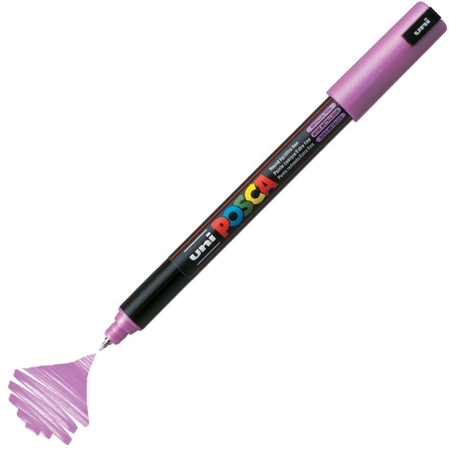 Unı Posca Pc-1Mr 0.7 Met. Pemb S.Bazlı Poster Mark