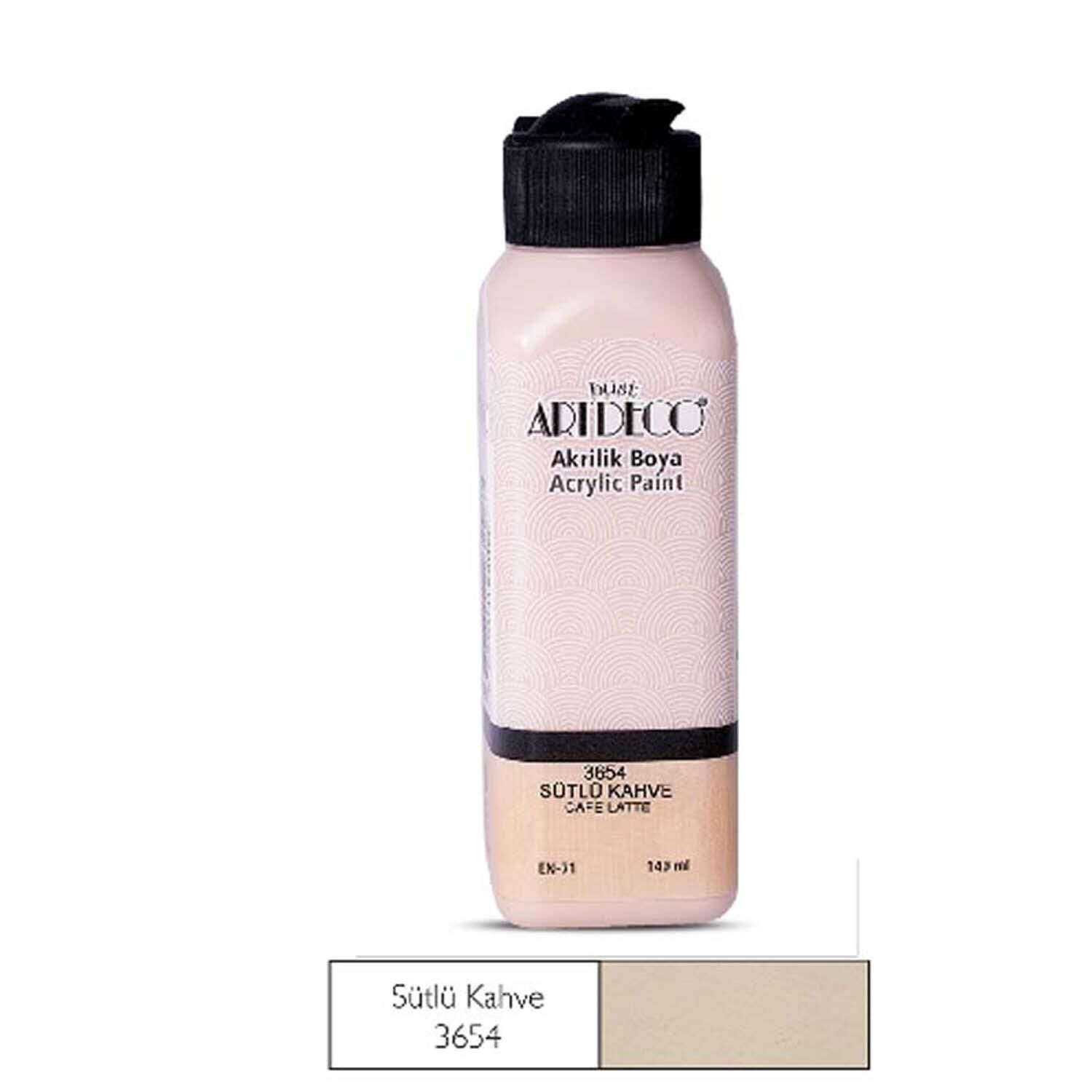 Akrılık Boya 3654 140 Ml Sutlu Kahve Artdeco