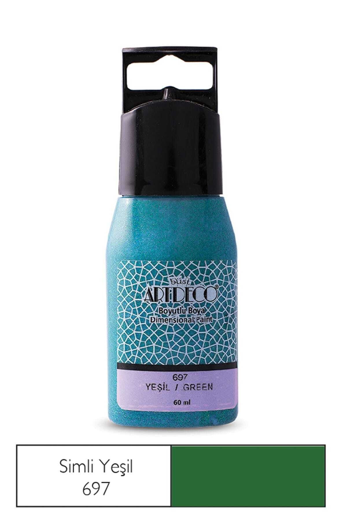 Artdeco Sımlı Boyutlu Boya 60Ml Yesıl