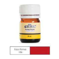 Kumaş Boya Artdeco 25Ml No:106 Koyu Kırmızı
