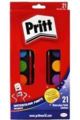 Pritt Suluboya 21 Renk Büyük Tablet 1671703
