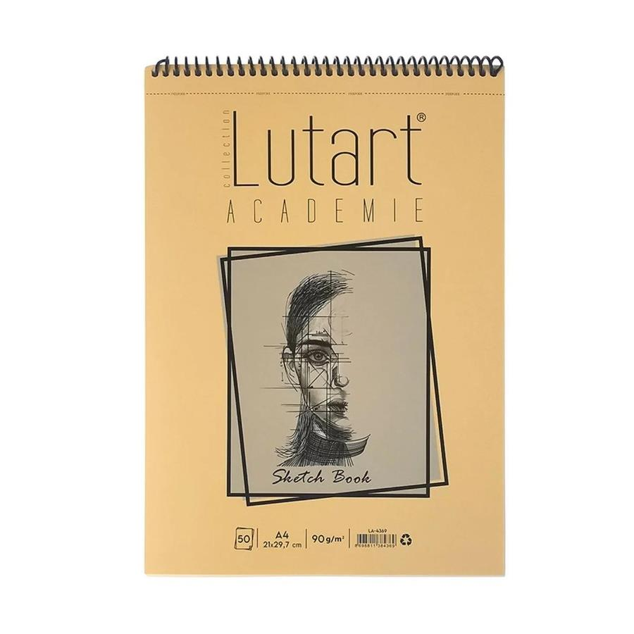 Lutart  LA-4376 A5 90Gr 50Yp. Krem Çizim Bloğu