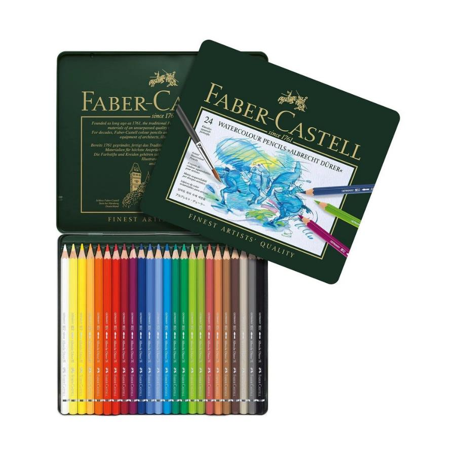 Faber-Castell A. Dürer Aquarel Set 24Renk