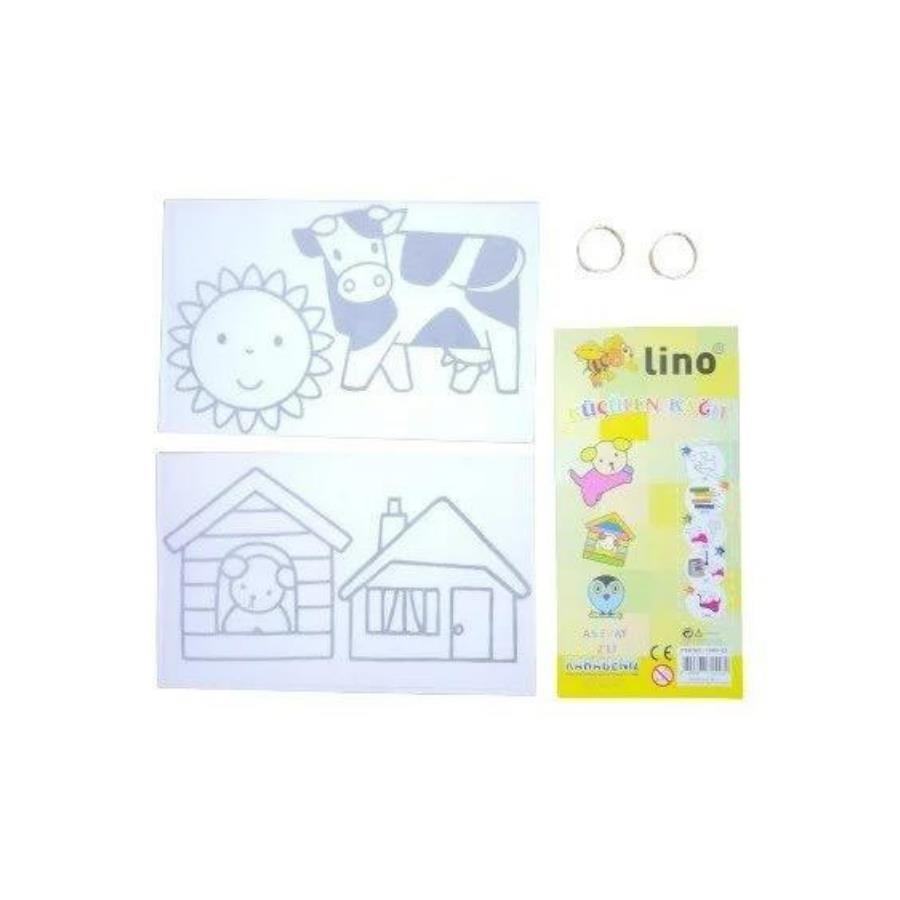 Lino Küçülen Kağıt A5 2li Anahtarlıklı