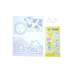 Lino Küçülen Kağıt A5 2li Anahtarlıklı