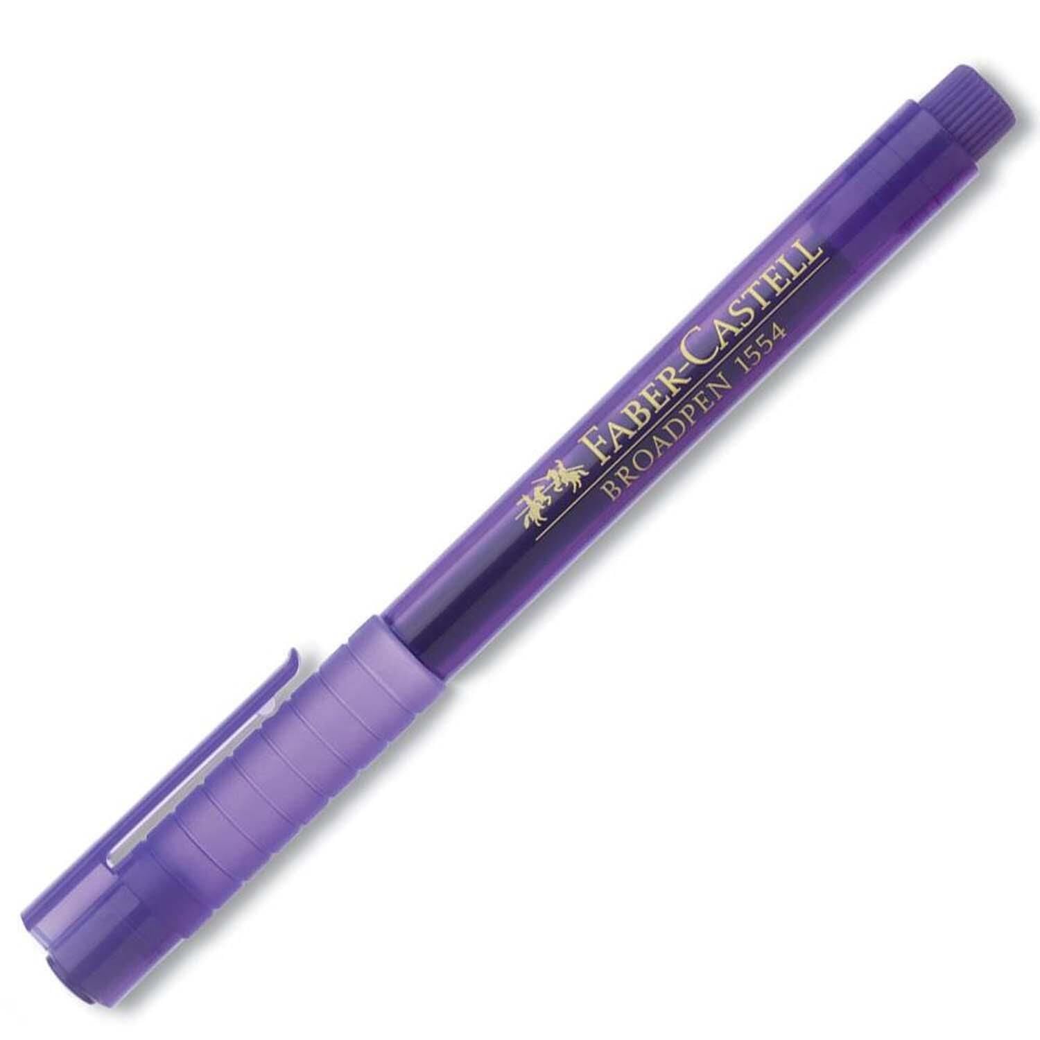 Faber-Castell Broadpen 1554 Mor