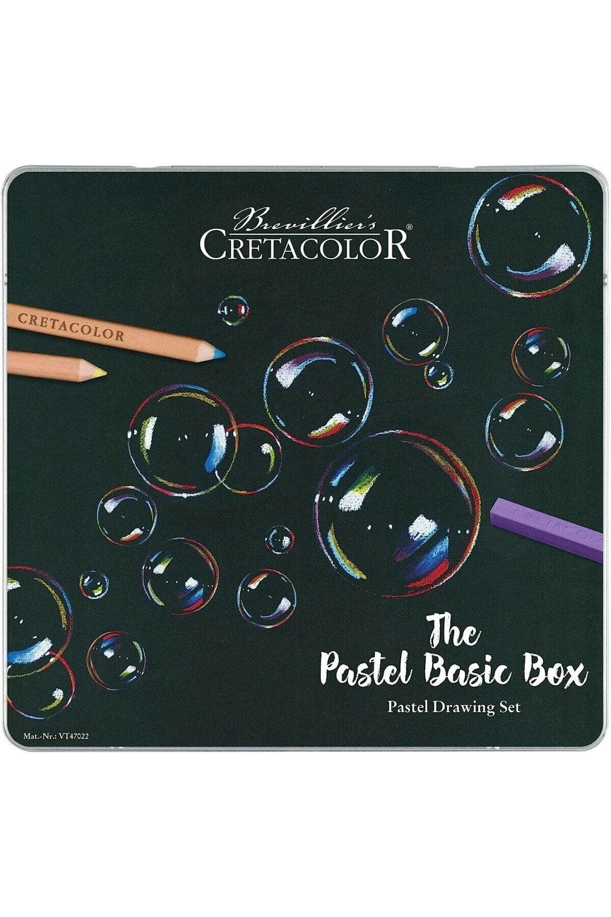 Cretacolor Pastel Basic Box Soft Pastel Başlangıç Seti 27 Parça Metal Kutu 47022