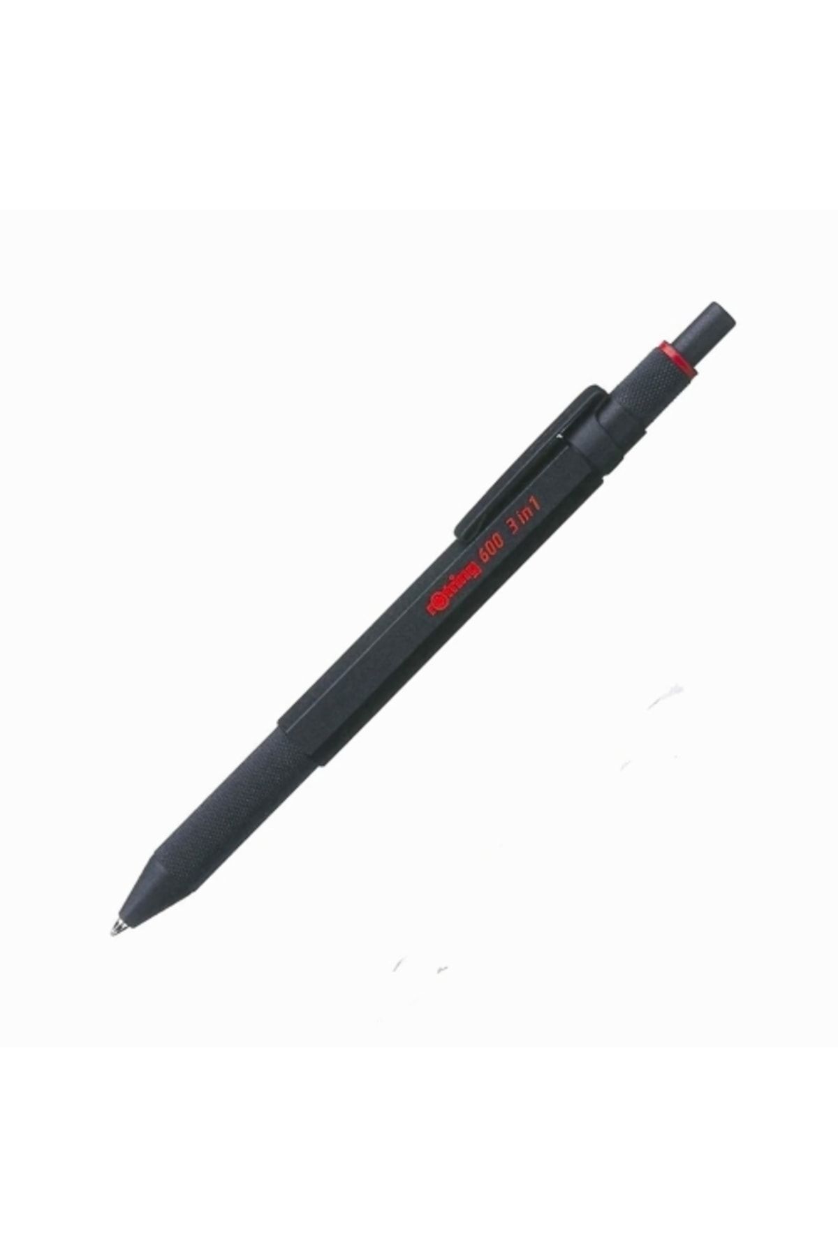 Rotring 600 Mekanik Kurşun Kalem Üç Fonksiyonlu 05 Siyah