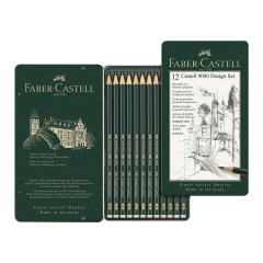 Faber Castell 9000 Design Kurşun Kalem Seti (5B-5H)