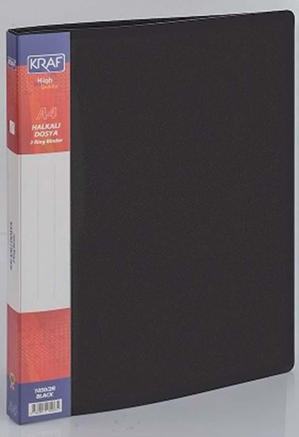 Kraf Halkalı Dosya 2 Halka 1050/2R Siyah