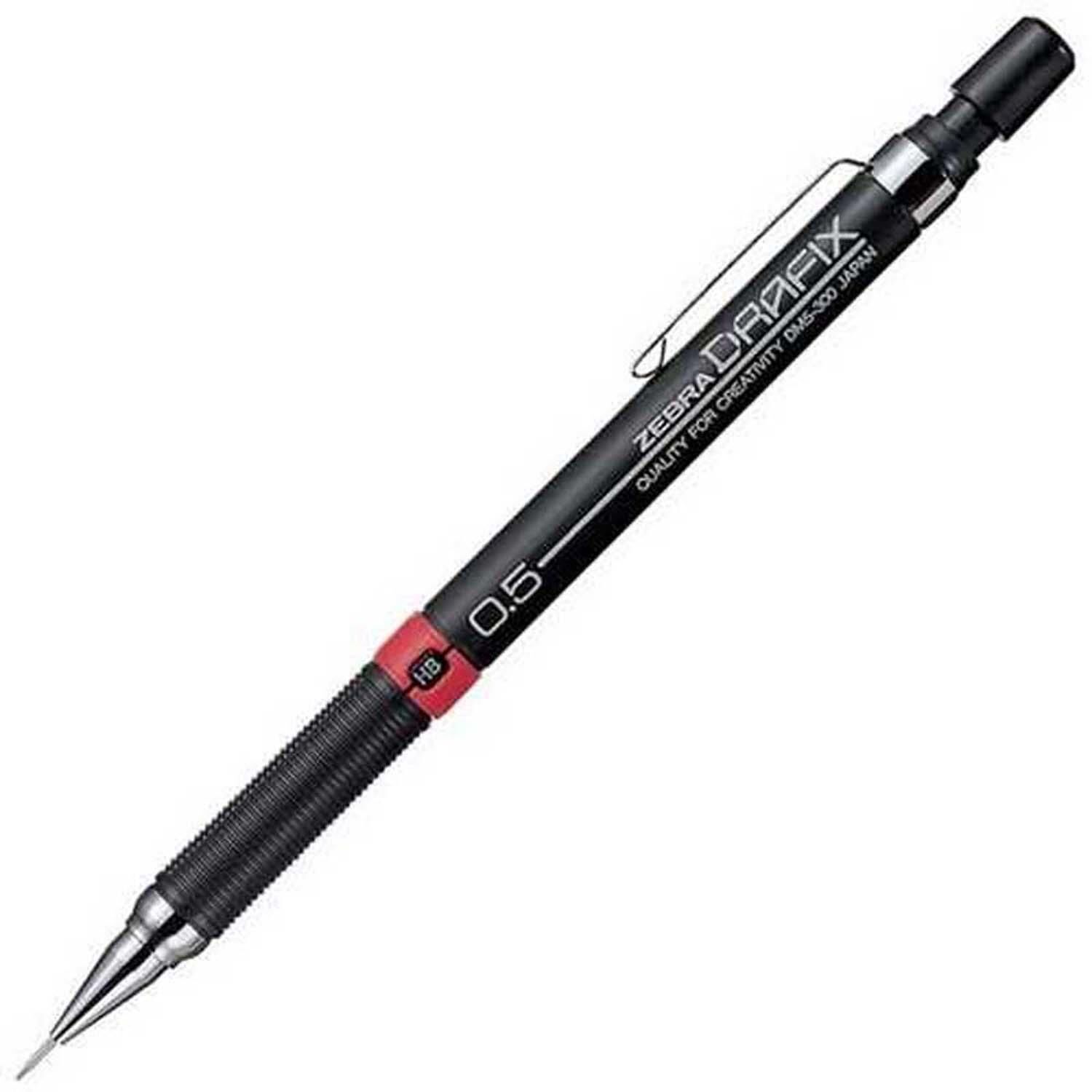 Zebra Drafıx Versatıl Kalem 0.5 Sıyah-Kırmızı