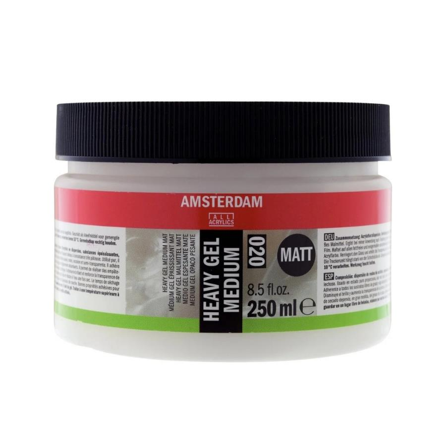 Akrilik Heavy Gel Medıum Mat 020 Talens 250Ml