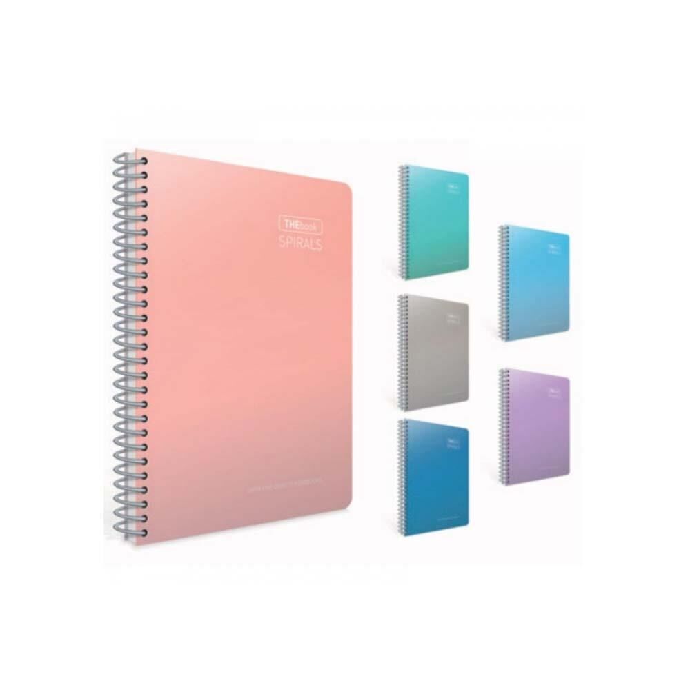 Gıpta Thebook Sprirals A4 Sp. Sert Kpk.140yp Kareli Defter