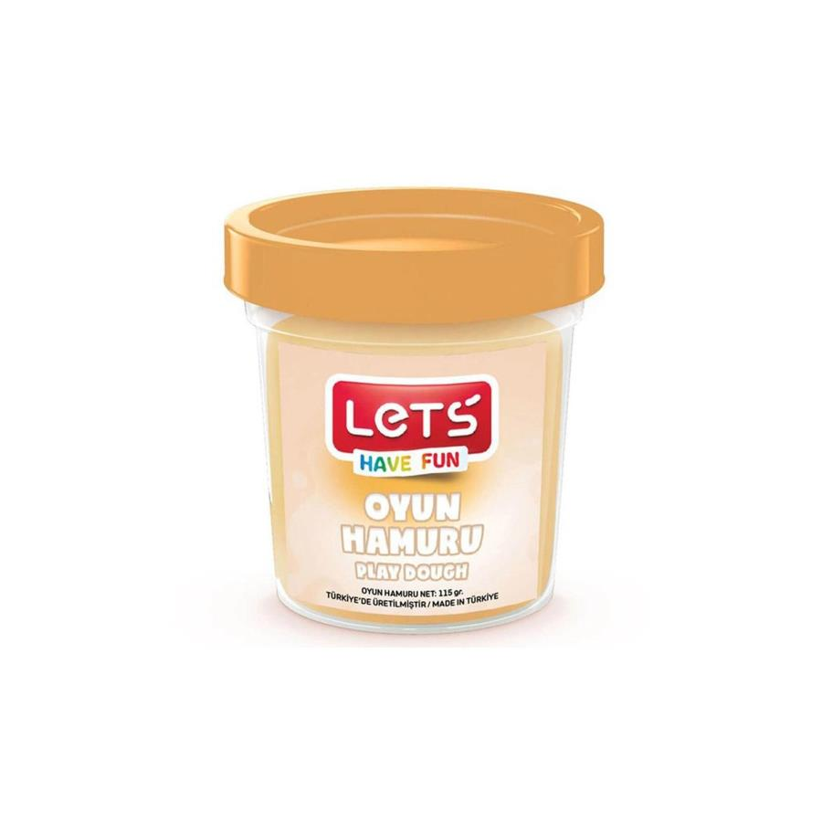 LETS Tek Renk  Oyun Hamuru Ten Rengi 115 gr.