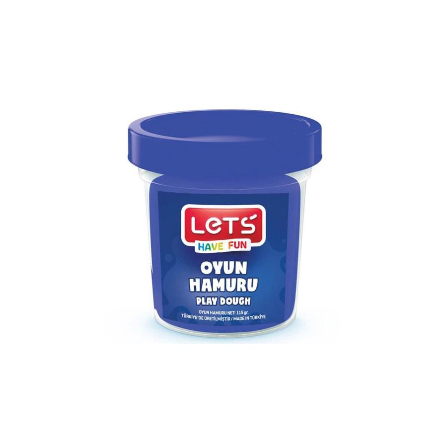 LETS Tek Renk  Oyun Hamuru Lacivert 115 gr.